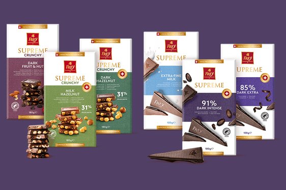 Frey Premium Schokolade – Gratis probieren