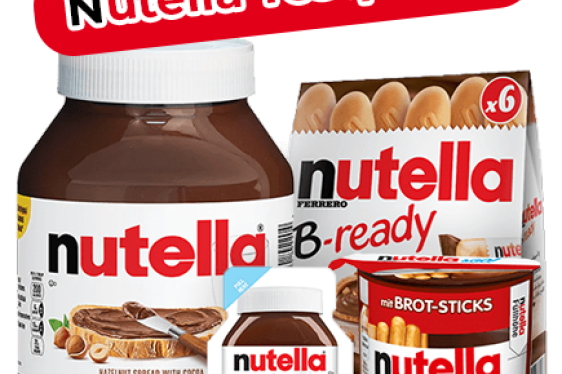 Nutella Testpaket Gratis Abstauben
